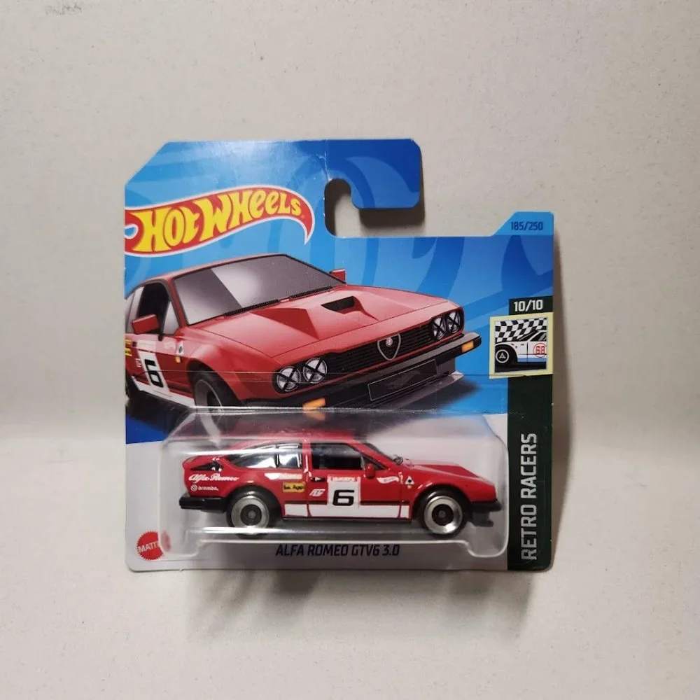 Hot Wheels Alfa Romeo GTV6 3.0 Retro Racers 10/10 Red 185/250 EASTER BASKET GIFT